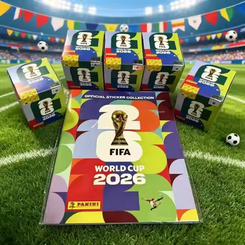 Official Genuine Panini 2026 FIFA World Cup Collect Football Stickers Pack Card Album Collect Premiu