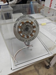 Hot Toys Iron Man Tony Stark Arc Reactor 模型 無盒新淨鋼鐵人 Tony Stark 心臟反應爐