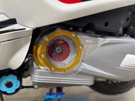 ฝาครอบใบพัดระบายอากาศใส Vespa150 สปริงสปอร์ต เครื่องยนต์มอเตอร์ไซค์ อุปกรณ์เสริม อุปกรณ์อื่นๆสำหรับม