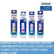 Epson Original 003 Ink Bottle FOR PRINTER L3110 L3150 L5190 L1110 L3250