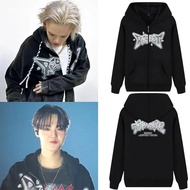 Kpop NCT DREAM JAEMIN Men/Women Zip Hoodie Design Aid Clothing Same Sweatshirt Unisex Streetwear Jacket Sweatshirt Top