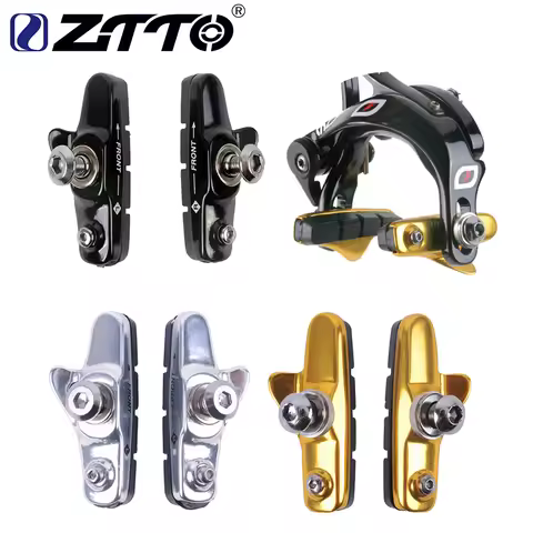 ZTTO Road Bike Brake Pads Rubber Brake Pad 1Pair Road Brake Block Braking Holder Shoes Cycle Brake H