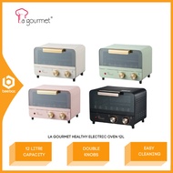 La Gourmet Healthy Electric Oven 12L Premium Mirror Coating Window Double Knobs EO12RDVC EO12RDFP Ke