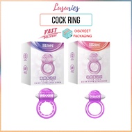 Cock Ring Sex Toy For Men Strong and Firm Hold Long Lasting Hard for Erection Vibrator Flexible Gel Stretchable  -2Type