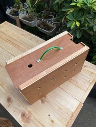 Wooden Derby Box 1 or 2 division (Kulungan ng manok) Single/ Double