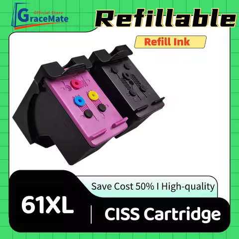 61XL Ink Cartridge Replacement For HP61 HP 61 XL Compatible Envy 4500 4502 5530 Deskjet 1050 2050 30