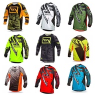 FLY Mountain New Style Spring Autumn Cycling Jersey Long-Sleeved Male Cross-Border Racing Jersey Bic
