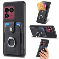 For Sony Xperia 1VIII 1VII 10VII Leather Wallet Card Slot Ring Holder Case For Sony Xperia 1 VIII 10