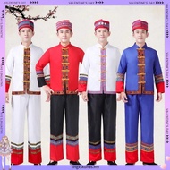 Men Same Style New Style Guangxizhuang Ethnic Costume Men Ethnic Style Yunnan Minority Ethnic Miao E