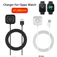 For Oppo Watch 46mm 41mm USB Charger Cable Magnetic Charger Watch Fast Charging Cord Base Portable C