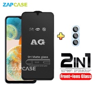 2in1 Tempered Glass Anti Glare Samsung A23 5G Free Tempered Glass Camera