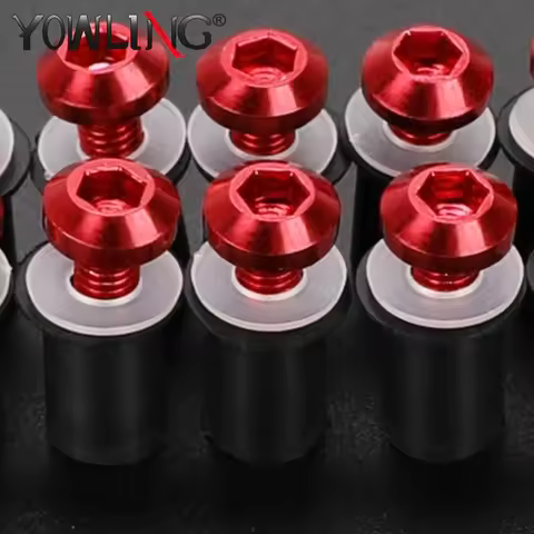 10PCS M5 Windshield Screw Fairing Bolts CNC For HONDA Africa Twin CRF1100L CRF1000L CRF 1000 1100 L 