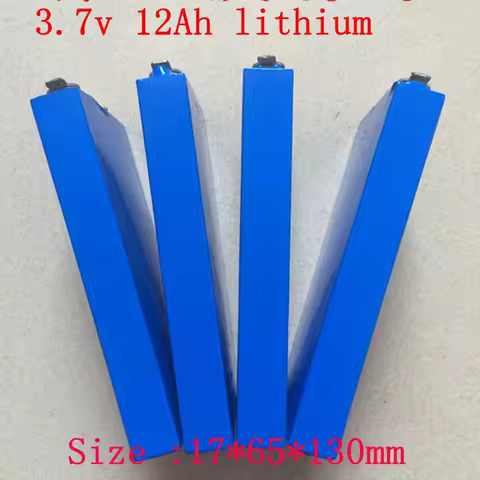 1pc Sample 1765130 3.7v 12ah 12000mah Polymer 3.7v Battery Pouch 3.7v 30 High Drain 60A Lithium