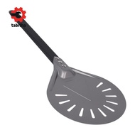 Turning Pizza Peel with 8 inch Aluminum Round Pizza Paddle, 23.6 inch Overall, Outdoor Pizza Oven Ac