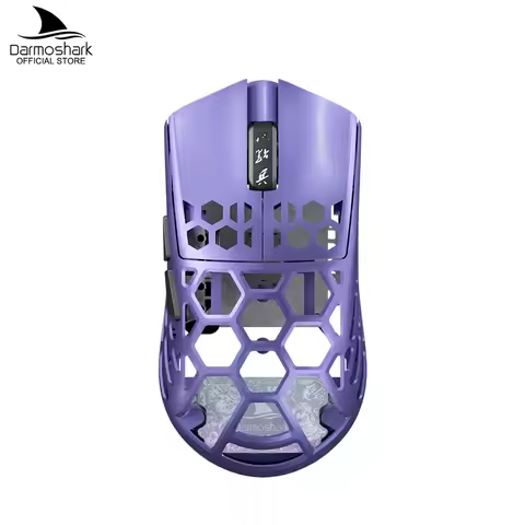 Darmoshark M2 PRO Gaming Mouse Wireless 8k Tri Mode Game Mouse PAW 3950 N52840 30k DPI Macro Mice Ma