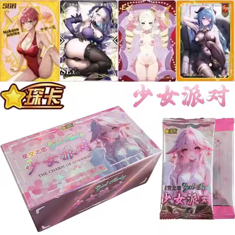 Wholesale Newest Gril Party 6 Goddess Story Collection Card Waifu Yae Miko Nami Hutao Booster Box Do