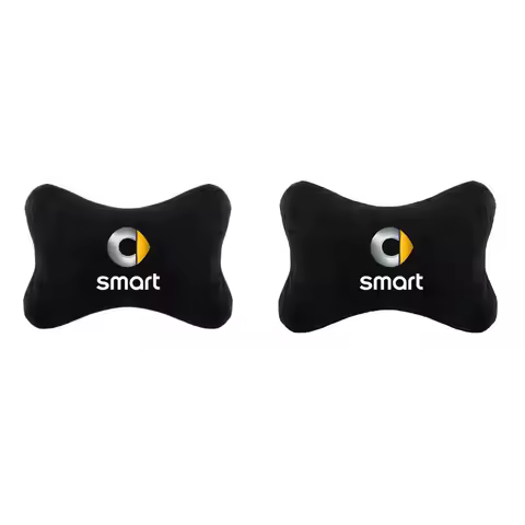 Car Seat Neck Pillow Headrest Seat Belt Protector Cover for Smart Fortwo 451 450 453 EQ Forfour Auto