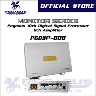 Pegasus Monitor Series 10 Channel DSP Digital Signal Processor with 8CH Built-in Amplifier | PGDSP-8