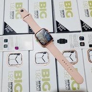 new stock jam tangan smartwatch t500+ t500plus original bisa telponan - t500+pro pink