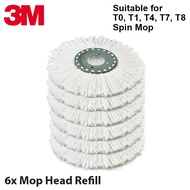 [SG Ready Stock] 3M Spin Mop Head Pad Refill - Set of 3 OR 6