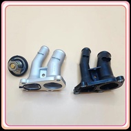 1707050 2S6G9K478BD coolant flange Aluminum thermostat housing for Ford Fiesta Focus 1.5 Mondeo 1.6 