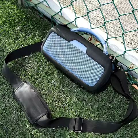 Speaker Cover with Shoulder Strap Protective Cover Travel Protective Carrying Pouch for Bose SoundLi