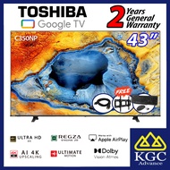 (Free Ship) Toshiba 43" 4K UHD Google TV C350NP 43C350NP [Free Wireless Keyboard & Mouse + Bracket +