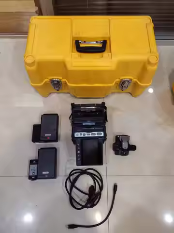 Free Shipping Very New 70S fiber optical fusion splicer with mutli languages Refurbished Second Hand