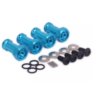 Aluminum 12Mm Hex Hub 24Mm Extension Adapter Wheel Spacer Widener for 1/18 WLtoys