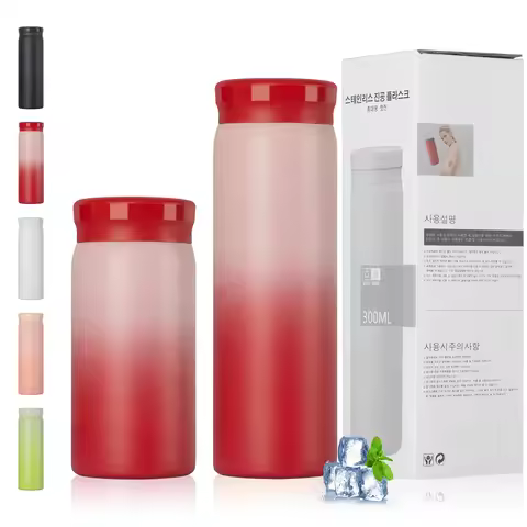 WATERSY 200ml/300ml Mini Insulated Water Bottle 316 Stainless Steel Double Vacuum Flask Keep Drinks
