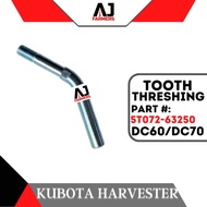 Tooth Threshing DC60 DC70 Kubota Harvester Part : 5T072-63250