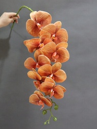 1支人工蝴蝶蘭花茎,適用於家居、婚禮、節日裝飾和派對用品