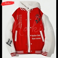 Children's Sweater Jacket Hoodie Unisex Girls Boys Boys Girls Premium Thick Fleece Material Varsity 