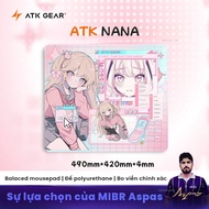 Balance/Hybrid ATK Nana ATK Dream mouse pad - poron base - 490x420x4mm ATK Mousepad