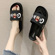 selipar getah wanita selipar pantai selipar wanita Thick-Soled Platform Sandals - Stylish Summer Fas
