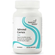Seeking Health Adrenal Cortex, 50 mg per Capsule, Supports Healthy Nervous System, Stress Response, 