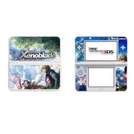 全新Xenoblade 異域神劍 New Nintendo 3DS 保護貼 有趣貼紙 全包主機4面