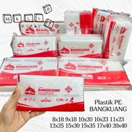 PLASTIC PE BANGKUANG (UK.8x13 - 20x40) PLASTIC ICE CUBE ICE BAG/