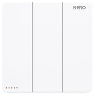 X21032W Hotel Triple Switch 3 Gang 2 Way Casa X2-W Nero