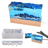 Mountain Sea Wave Sea Water Surface Mirror Silicone Mold DIY Crystal Epoxy Resin Mold