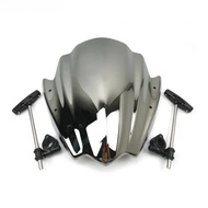 Motorcycle Street Bikes Handlebars Windshield WindScreen For 2001- 2009 2012 2014 2015 Yamaha FZ1 FZ