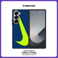 Case Casing Samsung Galaxy Z Fold 6 5 4 3-Nike Shoes Navy Green ZC034