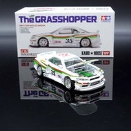 Kaido House x Mini GT Nissan Skyline GTR R34 TAMIYA X Kaido House The Grasshopper V1 with Opening Fr