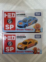 全新日版Dream Tomica SP Anpanman會場限定2016Takara Tomy Tomica 麵包超人車 一set兩架