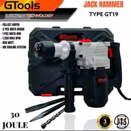 MESIN BOBOK BETON GTOOLS EROPA GT19 HAMMER DRILL BOR TEMBOK JACK - ABINAYA7