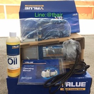 ส่งฟรี! แวคคั่มปั๊ม ยี่ห้อ VALUE รุ่น VE115N 50 ลิตร/นาที แวคคั่ม (ปั๊มสูญญากาศแอร์) แว็คคั่ม เครื่อ