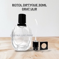 Diptyque 30ML Threaded Perfume Bottle - Diptyque 30ML Empty Glass Perfume Bottle, Suitable for Perfu