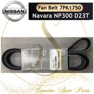 (100% ORIGINAL) Nissan NAVARA Fan Belt 7PK1750 Nissan Navara NP300 D23T 11720-5X00A 11720 5X00A