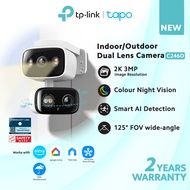 TP-Link Tapo Dual-Lens WiFi Security Camera, Outdoor/Indoor AI Tracking | Colour Night Vision C246D