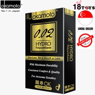 OKAMOTO 002 Hydro Pack of 8s condoms Ultra Thin Male use Sex Products Adult Health